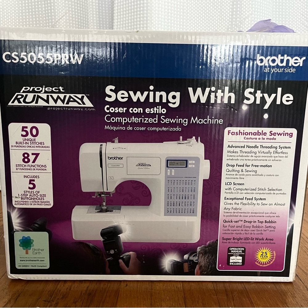 Project Runaway Limited Edition Brand new in the box brother sewing machine